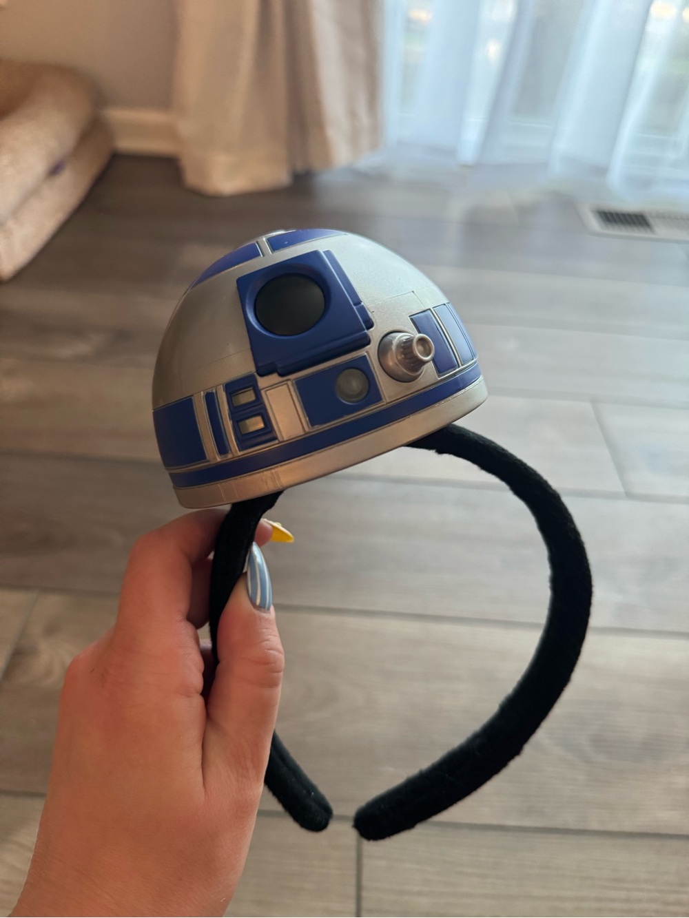 *R2-D2 Dome Headband - Blue & Silver Star Wars Inspired
